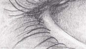 Auge Bleistiftzeichnen Lernen (Detail 4)
